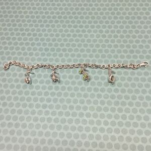 Silver Shoe Bracelet 